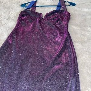 Shining star club dress 💜💙🍸